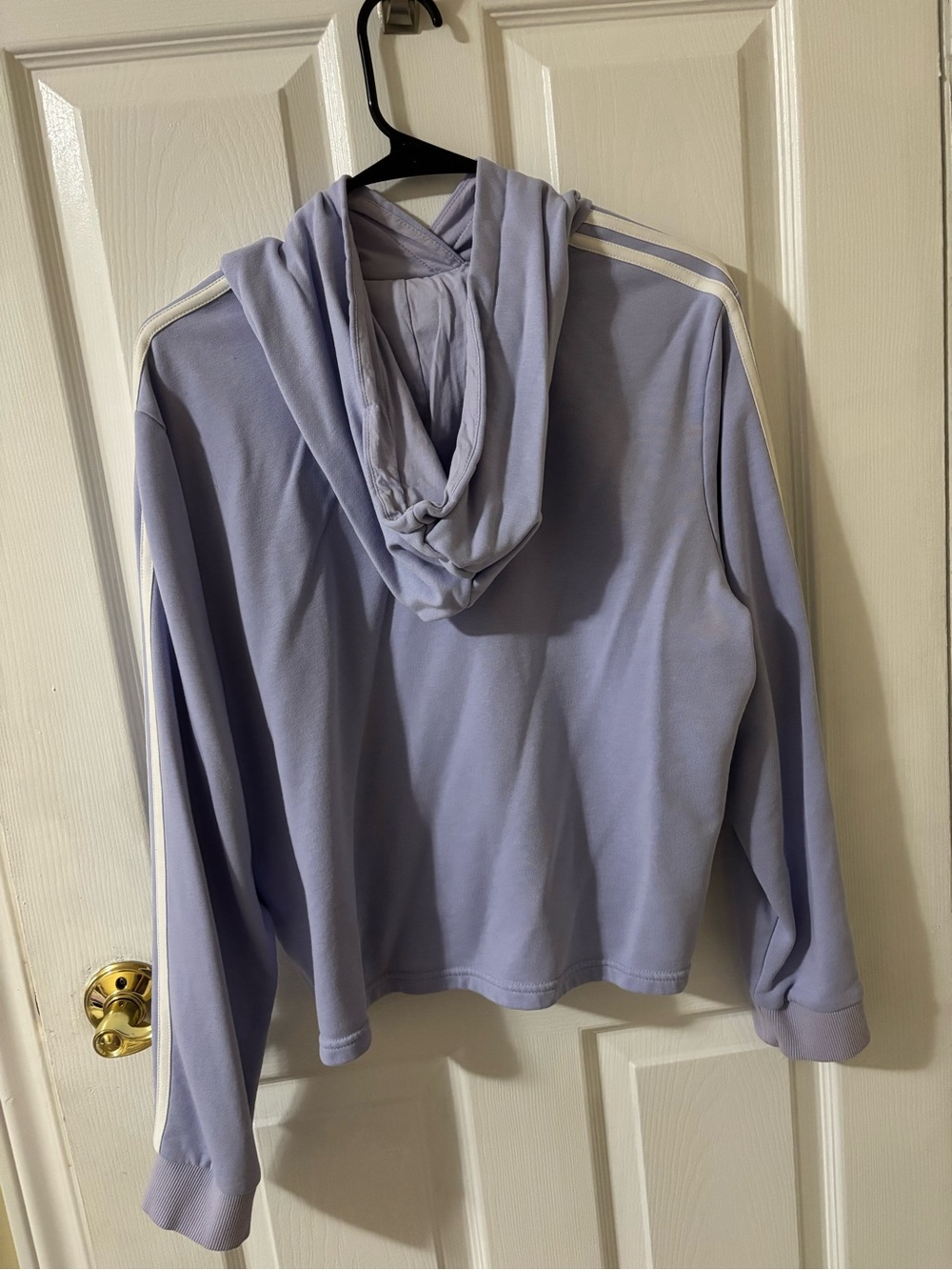 adidas Light Lavender Crewneck Sweatshirt - Picture 2 of 3